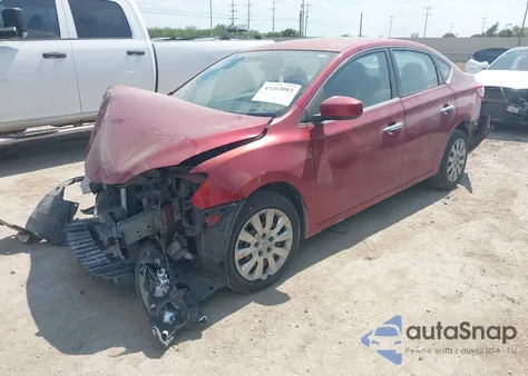 2014 Nissan Sentra S z USA, uszkodzony, nr VIN 3N1AB7AP3EY327009